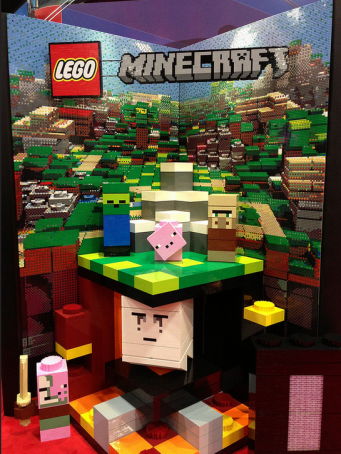 MineCraft is becoming popular thing to build on Lego